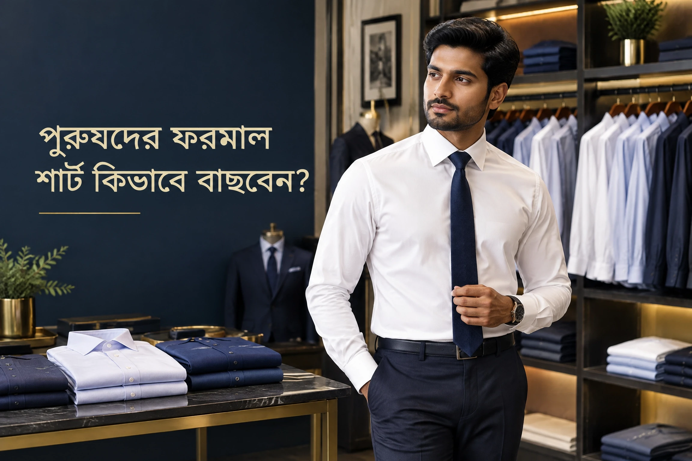 পুরুষদের ফরমাল শার্ট কিভাবে বাছবেন?