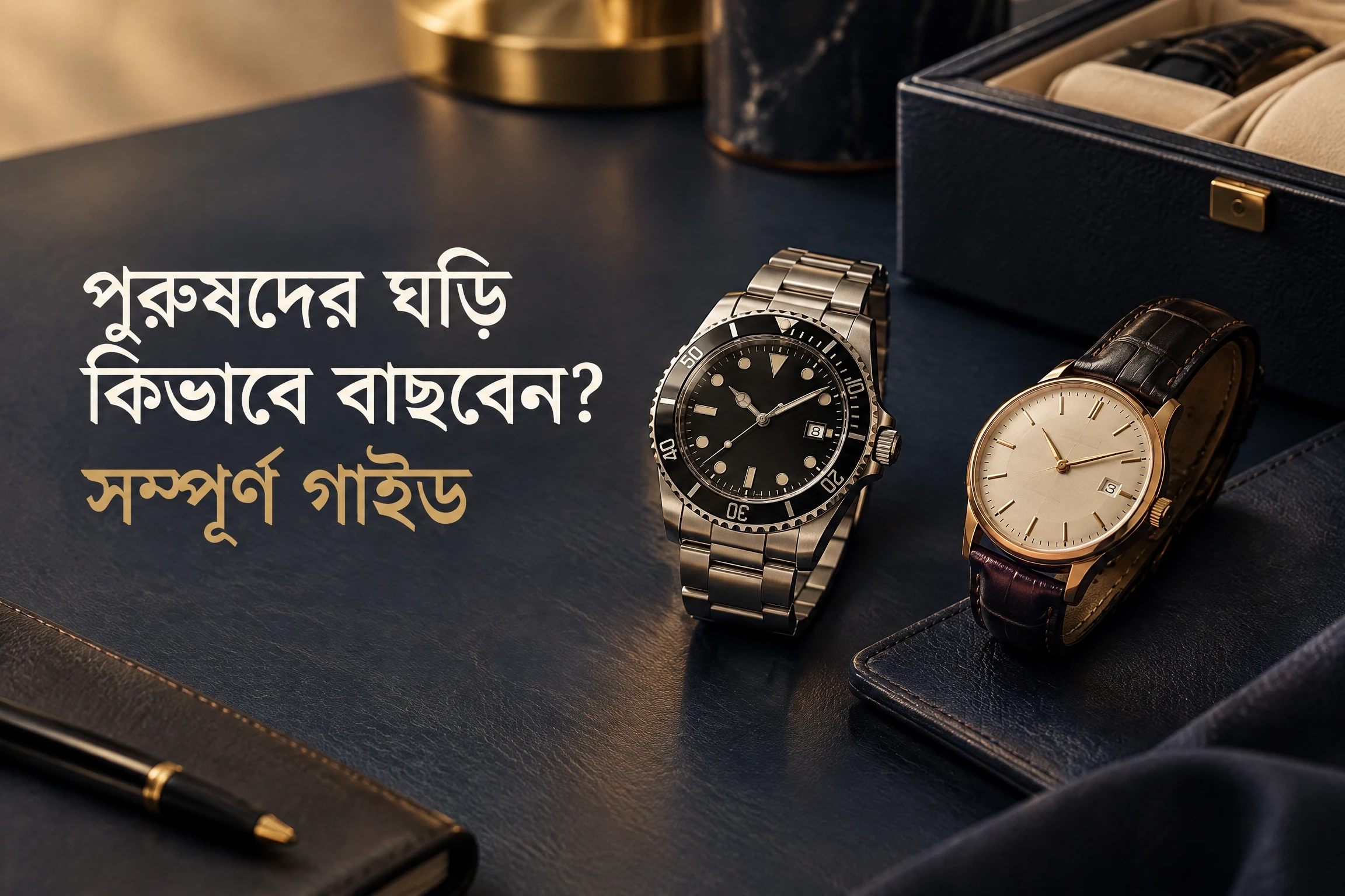 পুরুষদের ঘড়ি কিভাবে বাছবেন? সম্পূর্ণ গাইড